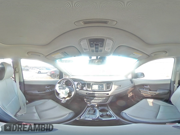 2015 Kia Sedona SX-L with VIN KNDME5C1XF6020296, listed as a Copart auction lot 42625245 with 153,028 mi miles and Salvage Title. Bid and sale history available at DreamBid. Image 13.
