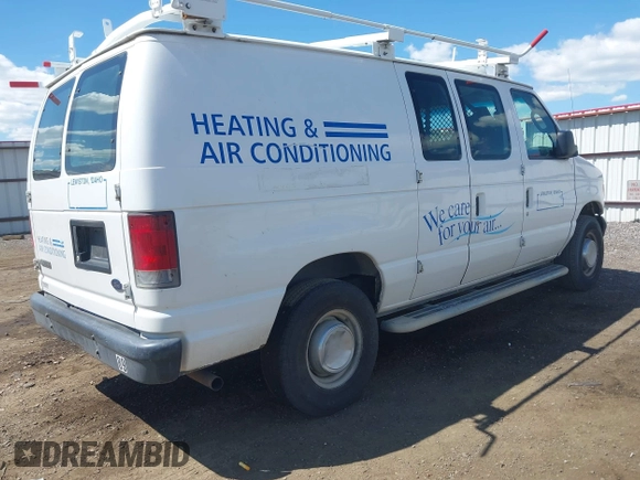 2006 Ford Econoline Cargo with VIN 1FTNE24W56HB17231, listed as a IAAI auction lot 42168028 with 256,998 mi miles and . Bid and sale history available at carsss.com. Image 4.