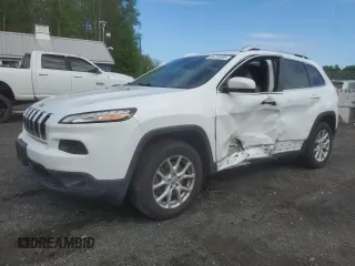 2016 Jeep Cherokee Latitude with VIN 1C4PJMCB4GW117734, listed as a Copart auction lot 55725965 with 124,863 mi miles and Non repairable. Bid and sale history available at DreamBid. Image 1.