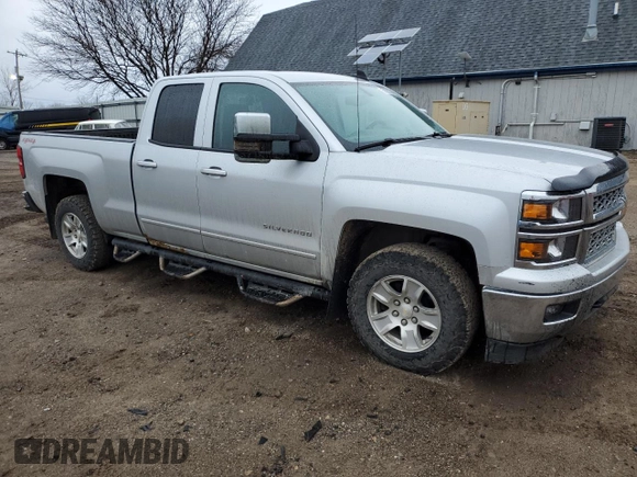 2015 Chevrolet Silverado 1500 LT with VIN 1GCVKREH3FZ404305, listed as a Copart auction lot 52175775 with 145,844 mi miles and Clean Title. Bid and sale history available at carsss.com. Image 4.