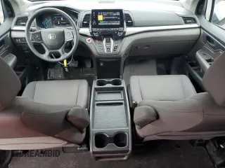 2019 Honda Odyssey EX with VIN 5FNRL6H59KB022682, listed as a Copart auction lot 58787265 with 54,803 mi miles and Salvage title. Bid and sale history available at DreamBid. Image 8.