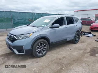 2021 Honda CR-V EX with VIN 2HKRW2H55MH628744, listed as a IAAI auction lot 42257771 with 34,369 mi miles and . Bid and sale history available at DreamBid. Image 2.