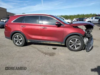2019 Kia Sorento EX with VIN 5XYPH4A57KG468507, listed as a Copart auction lot 82811094 with 86,587 mi miles and Salvage Title. Bid and sale history available at DreamBid. Image 4.