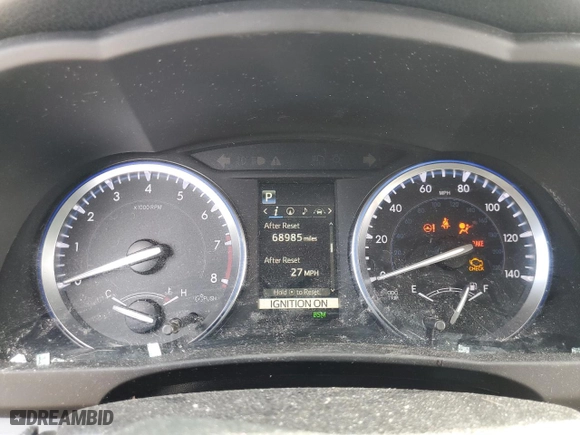 2017 Toyota Highlander XLE with VIN 5TDJZRFH1HS393351, listed as a Copart auction lot 46149615 with 68,985 mi miles and Salvage Title. Bid and sale history available at carsss.com. Image 9.