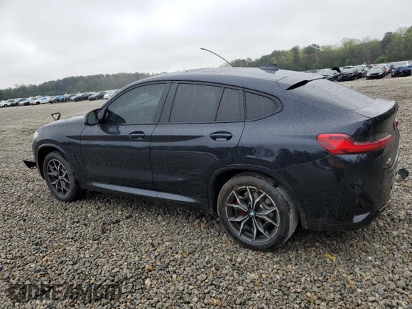 2024 BMW X4 M40i z VIN 5UX43DT09R9U93650, wystawiony jako Copart lot #50173205 z przebiegiem Nie podano mil oraz Szkoda całkowita • Salvage title. Historia ofert i sprzedaży dostępna na DreamBid. Obrazek 2.