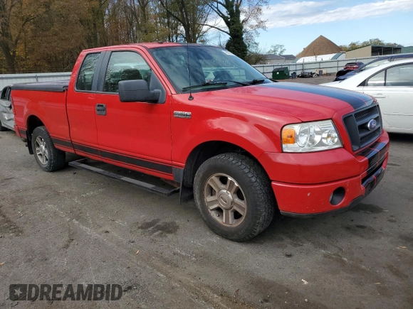 2008 Ford F-150 STX with VIN 1FTRX12W98FC24533, listed as a Copart auction lot 79072144 with 74,928 mi miles and Clean Title. Bid and sale history available at carsss.com. Image 4.