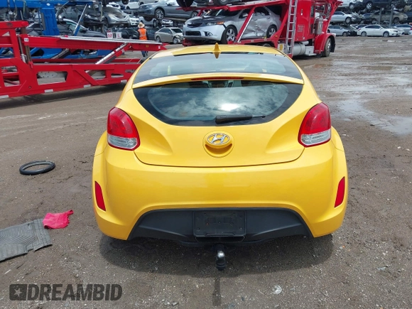 2012 Hyundai Veloster w/Black Int with VIN KMHTC6AD5CU046702, listed as a IAAI auction lot 42245379 with 136,327 mi miles and . Bid and sale history available at DreamBid. Image 16.