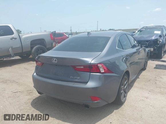 2014 Lexus IS 250 with VIN JTHBF1D2XE5000962, listed as a IAAI auction lot 42403697 with 110,106 mi miles and . Bid and sale history available at DreamBid. Image 4.