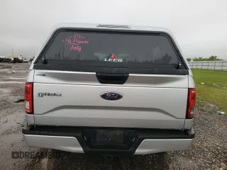 2015 Ford F-150 XLT with VIN 1FTEW1EP2FKD75675, listed as a Copart auction lot 55873515 with 163,367 mi miles and Salvage title. Bid and sale history available at DreamBid. Image 6.
