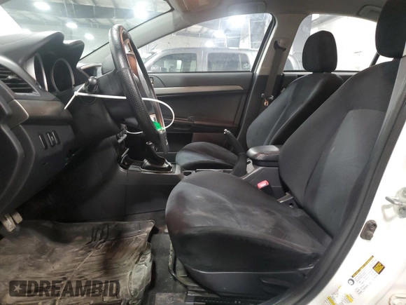 2014 Mitsubishi Lancer GT with VIN JA32U8FW7EU005332, listed as a Copart auction lot 81083874 with 127,083 mi miles and Salvage Title. Bid and sale history available at carsss.com. Image 7.