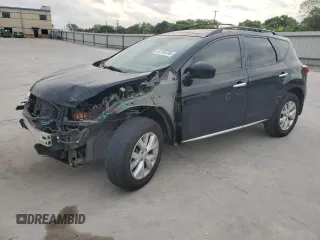 2014 Nissan Murano SL z VIN JN8AZ1MU1EW404477, wystawiony jako Copart lot #52795785 z przebiegiem 75 563 mil mil oraz Szkoda całkowita • Salvage title. Historia ofert i sprzedaży dostępna na DreamBid. Obrazek 1.