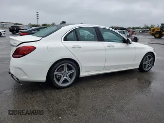 2017 Mercedes-Benz C 300 z VIN WDDWF4KB2HR242736, wystawiony jako Copart lot #57845665 z przebiegiem 138 182 mil mil oraz Szkoda całkowita • Salvage title. Historia ofert i sprzedaży dostępna na DreamBid. Obrazek 3.