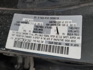2019 Mazda CX-3 Touring with VIN JM1DKFC73K0412441, listed as a Copart auction lot 89316845 with 56,312 mi miles and Salvage Title. Bid and sale history available at carsss.com. Image 12.