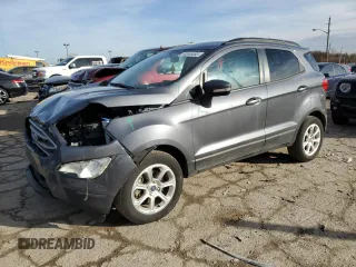 2021 Ford EcoSport SE with VIN MAJ3S2GE4MC440737, listed as a Copart auction lot 44346465 with 51,348 mi miles and Salvage Title. Bid and sale history available at carsss.com. Image 1.
