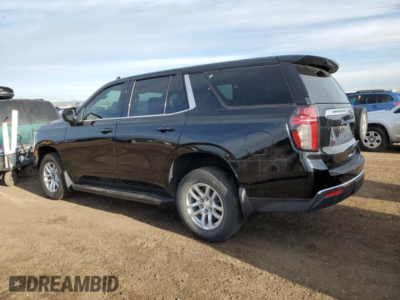 2023 Chevrolet Tahoe Commercial with VIN 1GNSKLED7PR268508, listed as a Copart auction lot 50734945 with 7,353 mi miles and Clean title. Bid and sale history available at DreamBid. Image 2.