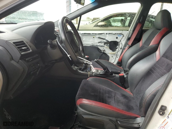 2018 Subaru WRX STI with VIN JF1VA2M62J9833122, listed as a Copart auction lot 45609215 with 36,498 mi miles and Salvage Title. Bid and sale history available at carsss.com. Image 7.