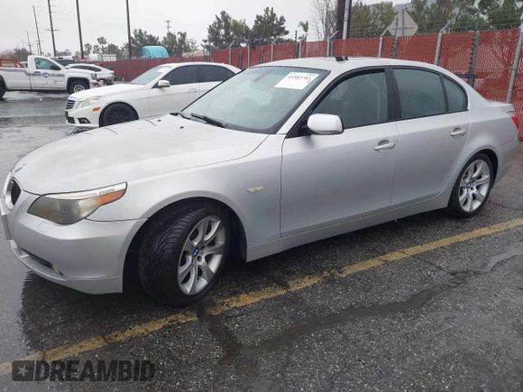 2006 BMW 5 Series 550i with VIN WBANB53586CP00339, listed as a IAAI auction lot 41583785 with 162,407 mi miles and . Bid and sale history available at DreamBid. Image 2.