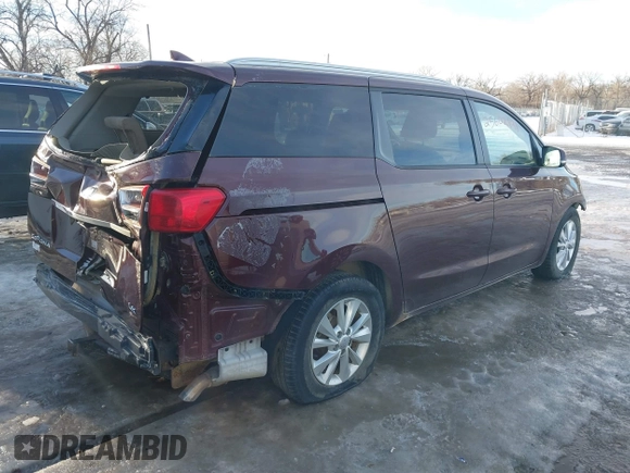 2016 Kia Sedona LX with VIN KNDMB5C17G6200149, listed as a IAAI auction lot 41308309 with 79,457 mi miles and . Bid and sale history available at carsss.com. Image 4.
