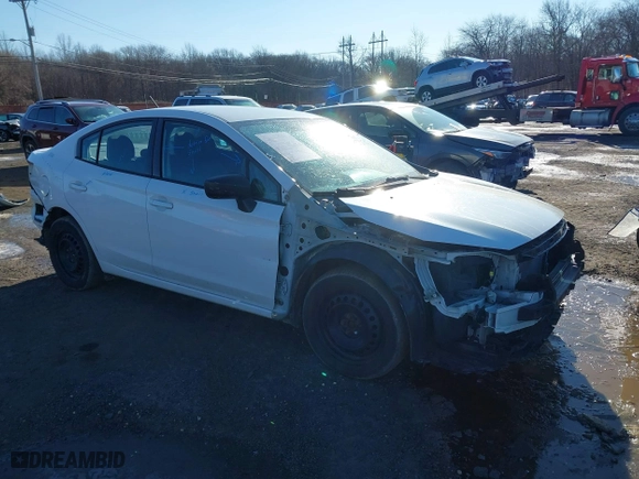 2017 Subaru Impreza with VIN 4S3GKAA62H1617133, listed as a IAAI auction lot 41574625 with 84,225 mi miles. Bid and sale history available at carsss.com. Image 1.