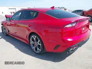 2020 Kia Stinger GT with VIN KNAE35LC4L6085147, listed as a IAAI auction lot 41820512 with 37,033 mi miles and . Bid and sale history available at DreamBid. Image 3.