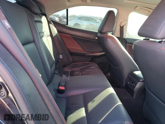 2017 Lexus IS 200t with VIN JTHBA1D25H5046377, listed as a Copart auction lot 88603145 with Not Provided miles and Salvage Title. Bid and sale history available at DreamBid. Image 10.