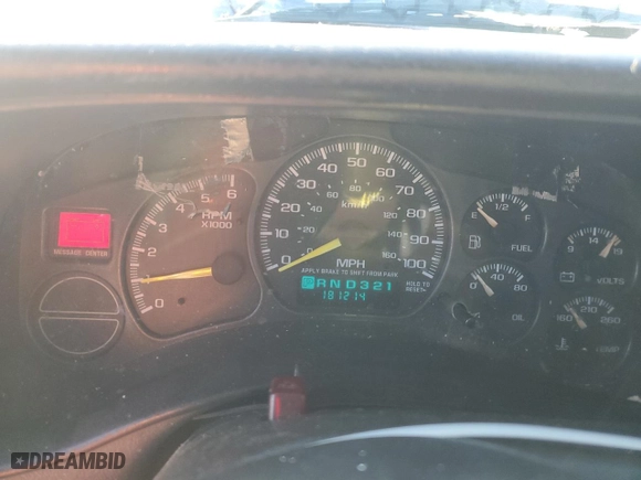 2002 Chevrolet Silverado 1500 LS with VIN 2GCEC19T021255609, listed as a Copart auction lot 85800084 with 181,214 mi miles and Salvage Title. Bid and sale history available at carsss.com. Image 9.