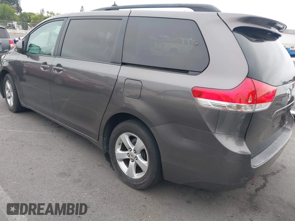 2012 Toyota Sienna LE AAS with VIN 5TDKK3DC0CS236786, listed as a IAAI auction lot 42401816 with 219,738 mi miles and . Bid and sale history available at DreamBid. Image 3.