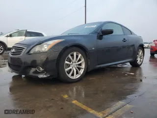 2014 Infiniti Q60 Coupe Journey with VIN JN1CV6EK3EM113830, listed as a Copart auction lot 82594974 with 109,044 mi miles and Salvage Title. Bid and sale history available at carsss.com. Image 1.