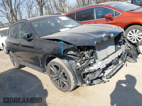 2020 BMW X3 M z VIN 5YMTS0C08L9B20402, wystawiony jako IAAI lot #41761865 z przebiegiem 48 454 mil mil oraz . Historia ofert i sprzedaży dostępna na DreamBid. Obrazek 1.