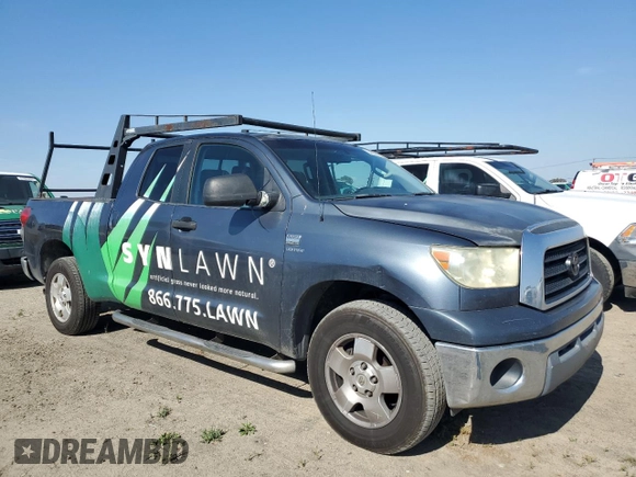 2007 Toyota Tundra SR5 with VIN 5TFRT541X7X010745, listed as a Copart auction lot 54935365 with 304,479 mi miles and Clean Title. Bid and sale history available at DreamBid. Image 4.