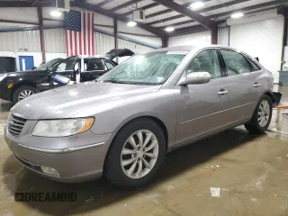 2008 Hyundai Azera Limited with VIN KMHFC46F98A273086, listed as a Copart auction lot 55390925 with 170,726 mi miles and Salvage title. Bid and sale history available at DreamBid. Image 1.