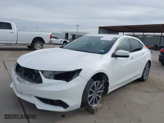 2018 Acura TLX with VIN 19UUB1F37JA004207, listed as a IAAI auction lot 41702092 with 116,046 mi miles. Bid and sale history available at carsss.com. Image 19.