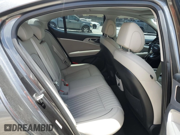 2019 Genesis G70 Advanced with VIN KMTG34LA7KU043961, listed as a Copart auction lot 60412685 with 47,710 mi miles and Salvage title. Bid and sale history available at DreamBid. Image 10.