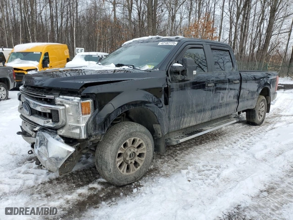 2020 Ford Super Duty F-250 SRW XL with VIN 1FT7W2BN4LEE77281, listed as a Copart auction lot 42182775 with 0 mi miles and Salvage Title. Bid and sale history available at carsss.com. Image 1.