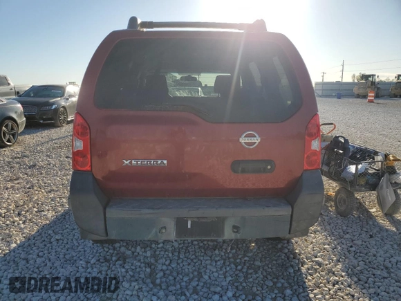 2008 Nissan Xterra S with VIN 5N1AN08U58C516003, listed as a Copart auction lot 53830485 with 214,762 mi miles and Clean Title. Bid and sale history available at DreamBid. Image 6.