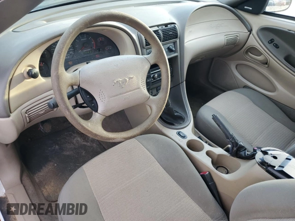2004 Ford Mustang Deluxe with VIN 1FAFP44634F136739, listed as a Copart auction lot 44078925 with 105,591 mi miles and Salvage Title. Bid and sale history available at carsss.com. Image 8.