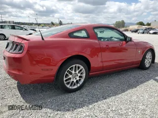 2013 Ford Mustang V6 with VIN 1ZVBP8AM4D5255339, listed as a Copart auction lot 50044005 with 50,517 mi miles and Salvage Title. Bid and sale history available at carsss.com. Image 3.