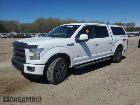 2015 Ford F-150 XLT with VIN 1FTEW1EG1FKD86702, listed as a Copart auction lot 50344285 with 164,101 mi miles and Salvage Title. Bid and sale history available at carsss.com. Image 1.