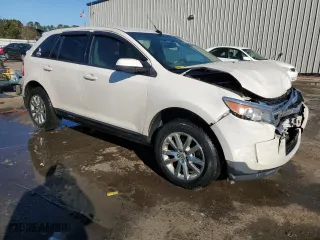 2014 Ford Edge SEL with VIN 2FMDK3JC8EBB23553, listed as a Copart auction lot 88727845 with 155,440 mi miles and Salvage Title. Bid and sale history available at carsss.com. Image 4.
