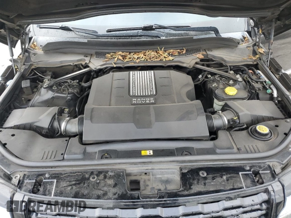 2014 Land Rover Range Rover Supercharged with VIN SALGS3TF0EA165129, listed as a Copart auction lot 50652275 with 121,131 mi miles and Salvage title. Bid and sale history available at DreamBid. Image 12.