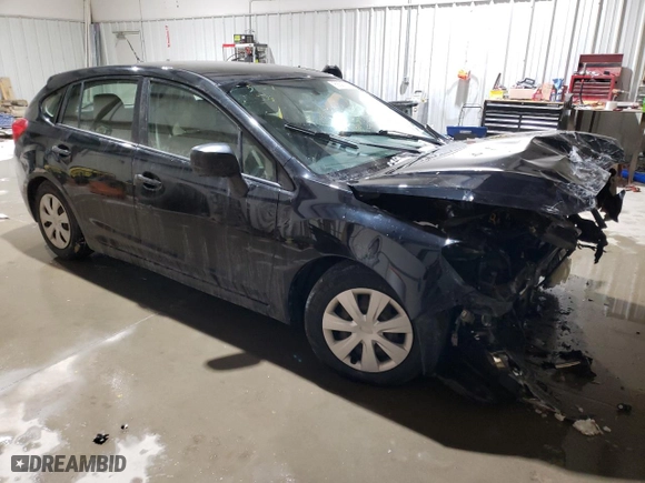 2012 Subaru Impreza Wagon 2.0i with VIN JF1GPAA61CH205650, listed as a Copart auction lot 88597345 with NaN miles and Salvage Title. Bid and sale history available at carsss.com. Image 4.