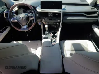 2020 Lexus RX 450h z VIN 2T2HGMDA1LC043938, wystawiony jako Copart lot #57683285 z przebiegiem 52 143 mil mil oraz Szkoda całkowita • Salvage title. Historia ofert i sprzedaży dostępna na DreamBid. Obrazek 8.