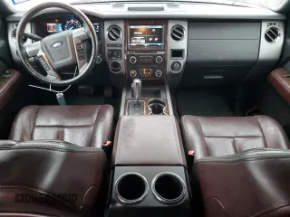 2015 Ford Expedition Platinum with VIN 1FMJU1LT4FEF39359, listed as a Copart auction lot 50823245 with 147,552 mi miles and Salvage title. Bid and sale history available at DreamBid. Image 8.
