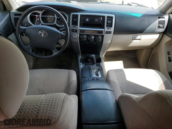 2004 Toyota 4Runner SR5 with VIN JTEBU14R840036080, listed as a Copart auction lot 54222915 with 216,455 mi miles and Salvage title. Bid and sale history available at DreamBid. Image 8.