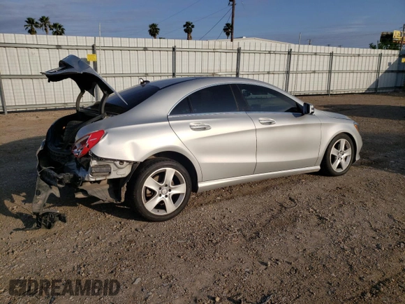 2017 Mercedes-Benz CLA with VIN WDDSJ4EB4HN465411, listed as a Copart auction lot 40597663 with 62,809 mi miles. Bid and sale history available at carsss.com. Image 3.