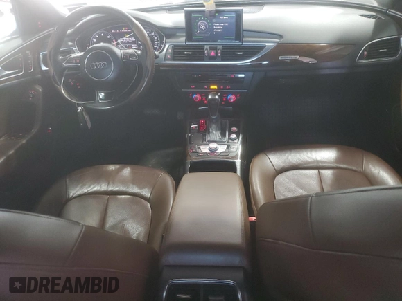 2017 Audi A6 Premium Plus with VIN WAUG8AFC0HN110072, listed as a Copart auction lot 56515835 with 95,364 mi miles and Salvage title. Bid and sale history available at DreamBid. Image 8.