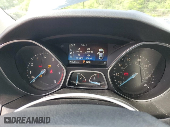 2018 Ford Focus SE with VIN 1FADP3FE4JL219907, listed as a Copart auction lot 50171475 with 65,965 mi miles and Clean title. Bid and sale history available at DreamBid. Image 9.
