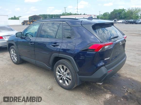 2023 Toyota RAV4 XLE Premium with VIN 2T3A1RFV3PW354030, listed as a IAAI auction lot 42476199 with 30,855 mi miles and . Bid and sale history available at DreamBid. Image 3.