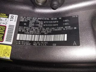 2015 Toyota Sienna SE with VIN 5TDXK3DC8FS554651, listed as a IAAI auction lot 41722659 with 158,418 mi miles. Bid and sale history available at carsss.com. Image 9.