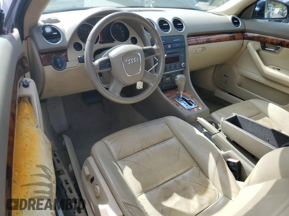 2008 Audi A4 2.0T z VIN WAUAF48H78K007111, wystawiony jako Copart lot #74002764 z przebiegiem 167 268 mil mil oraz Nie do naprawy • Non repairable. Historia ofert i sprzedaży dostępna na DreamBid. Obrazek 8.
